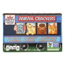 Load image into Gallery viewer, Happy Snacks Happy Snack, Animal Crackers - Case Of 12 - 2 Oz