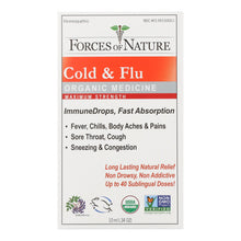 Load image into Gallery viewer, Forces Of Nature - Cold&amp;flu Drp Max Immu - 1 Each - 10 Ml