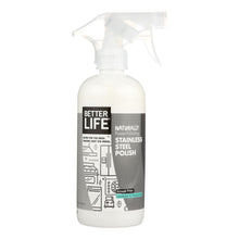 Load image into Gallery viewer, Better Life Stainless Steel Cleaner And Polish - 16 Fl Oz