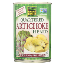 Load image into Gallery viewer, Native Forest Quartered Artichoke Hearts - Case Of 6 - 14 Oz.