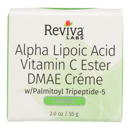 Reviva Labs - Alpha Lipoic Acid Vitamin C Ester And Dmae Cream - 2 Oz