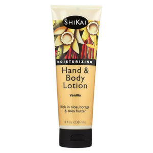 Shikai Hand And Body Lotion Vanilla - 8 Fl Oz