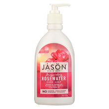 Load image into Gallery viewer, Jason Pure Natural Hand Soap Invigorating Rosewater - 16 Fl Oz