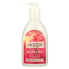Load image into Gallery viewer, Jason Body Wash Pure Natural Invigorating Rosewater - 30 Fl Oz