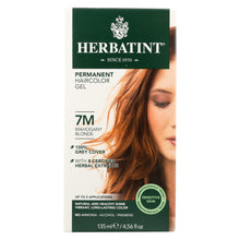 Load image into Gallery viewer, Herbatint Permanent Herbal Haircolour Gel 7m Mahogany Blonde - 135 Ml