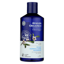 Load image into Gallery viewer, Avalon Organics Scalp Normalizing Shampoo Tea Tree Mint Therapy - 14 Fl Oz