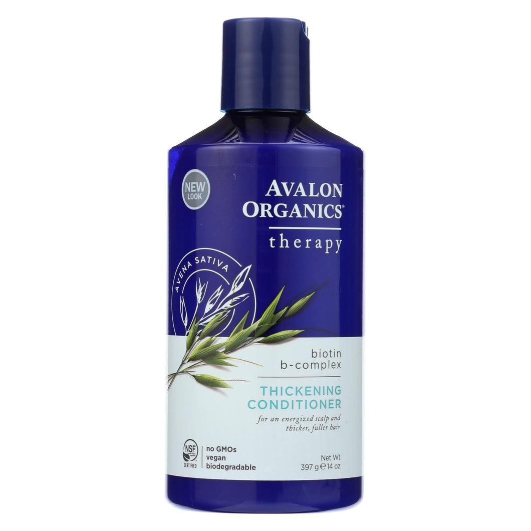 Avalon Organics Thickening Conditioner Biotin B-complex Therapy - 14 Fl Oz