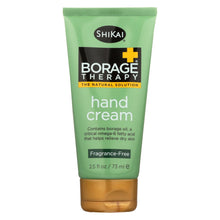 Load image into Gallery viewer, Shikai Borage Therapy Hand Cream Unscented - 2.5 Fl Oz