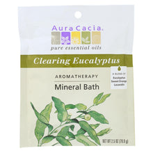 Load image into Gallery viewer, Aura Cacia - Aromatherapy Mineral Bath Eucalyptus Harvest - 2.5 Oz - Case Of 6