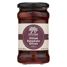 Load image into Gallery viewer, Divina - Organic Pitted Kalamata Olives - Case Of 6 - 6 Oz.