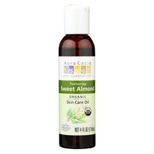 Load image into Gallery viewer, Aura Cacia - Organic Aromatherapy Sweet Almond Oil - 4 Fl Oz