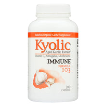 Load image into Gallery viewer, Kyolic - Aged Garlic Extract Immune Formula 103 - 200 Capsules