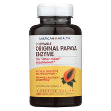 Load image into Gallery viewer, American Health - Original Papaya Enzyme Chewable - 250 Tablets