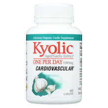 Load image into Gallery viewer, Kyolic - Aged Garlic Extract One Per Day Cardiovascular - 1000 Mg - 60 Caplets