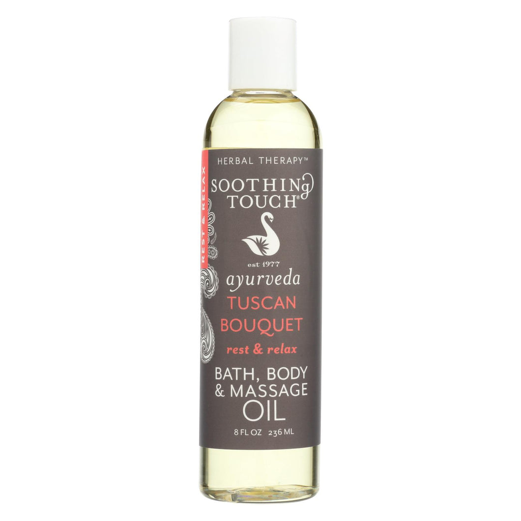 Soothing Touch Bath And Body Oil - Rest-relax - 8 Oz