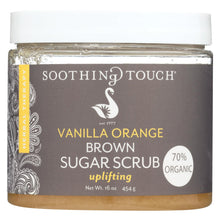 Load image into Gallery viewer, Soothing Touch Brown Sugar Scrub - Vanilla Orange - 16 Oz
