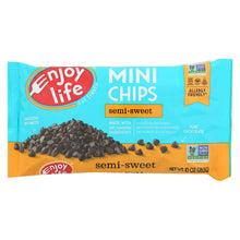 Load image into Gallery viewer, Enjoy Life - Baking Chocolate - Mini Chips - Semi-sweet - Gluten Free - 10 Oz - Case Of 12