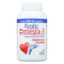Load image into Gallery viewer, Kyolic - Aged Garlic Extract Epa Cardiovascular - 90 Softgels