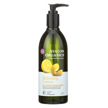 Load image into Gallery viewer, Avalon Organics Glycerin Liquid Hand Soap Lemon - 12 Fl Oz