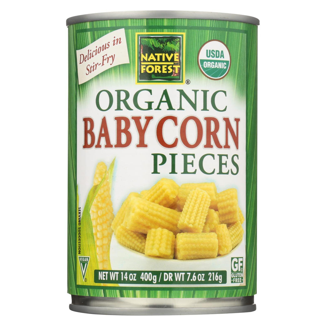 Native Forest Organic Cut Baby - Corn - Case Of 6 - 14 Oz.