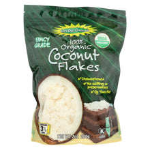 Load image into Gallery viewer, Let&#39;s Do Organics Coconut Flakes - Case Of 12 - 7 Oz.