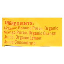 Load image into Gallery viewer, Peter Rabbit Organics Fruit Snacks - Mango Banana And Orange - Case Of 10 - 4 Oz.