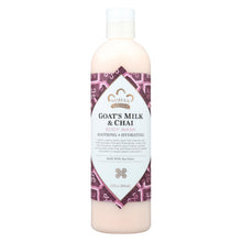 Load image into Gallery viewer, Nubian Heritage Body Wash Goat&#39;s Milk And Chai - 13 Fl Oz