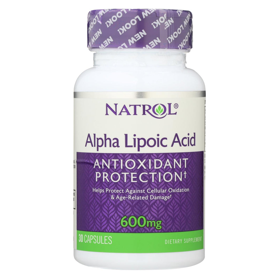 Natrol Alpha Lipoic Acid - 600 Mg - 30 Capsules