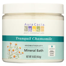 Load image into Gallery viewer, Aura Cacia - Aromatherapy Mineral Bath Tranquility Chamomile - 16 Oz
