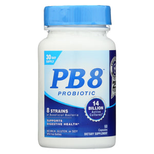 Nutrition Now Pb 8 Pro-biotic Acidophilus For Life - 60 Capsules