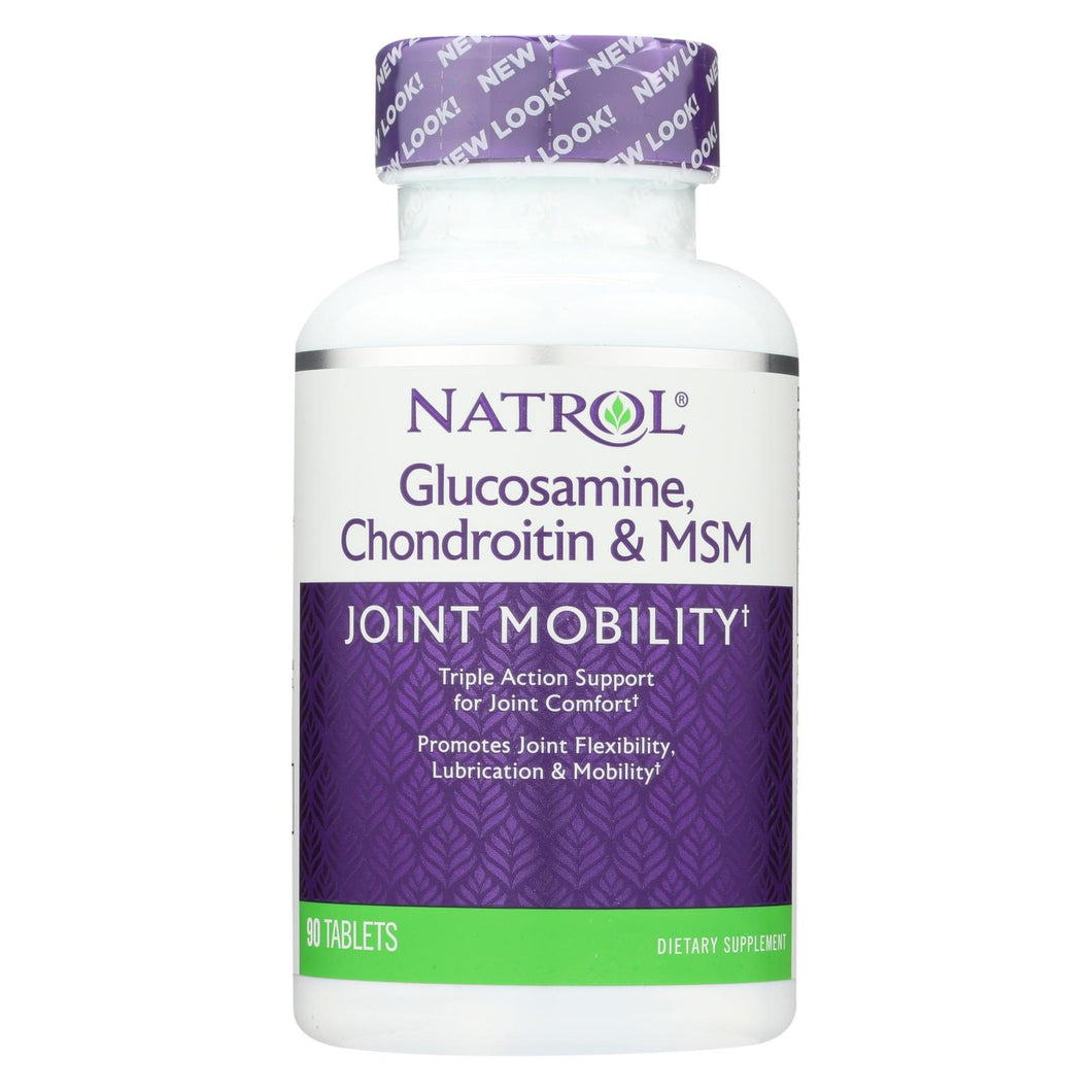 Natrol Glucosamine Chondroitin And Msm - 90 Tablets