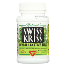 Load image into Gallery viewer, Modern Natural Products Swiss Kriss Herbal Laxative - 120 Tablets