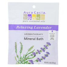 Load image into Gallery viewer, Aura Cacia - Aromatherapy Mineral Bath Lavender Harvest - 2.5 Oz - Case Of 6