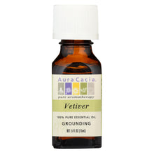 Load image into Gallery viewer, Aura Cacia - Pure Essential Oil Vetiver - 0.5 Fl Oz