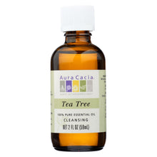 Load image into Gallery viewer, Aura Cacia - 100% Pure Essential Oil Tea Tree Cleansing - 2 Oz