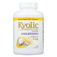 Load image into Gallery viewer, Kyolic - Aged Garlic Extract Cholesterol Formula 104 - 300 Capsules