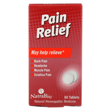 Load image into Gallery viewer, Natrabio Pain Relief - 60 Tablets