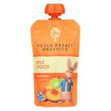 Load image into Gallery viewer, Peter Rabbit Organics Fruit Snacks - Peach And Apple - Case Of 10 - 4 Oz.