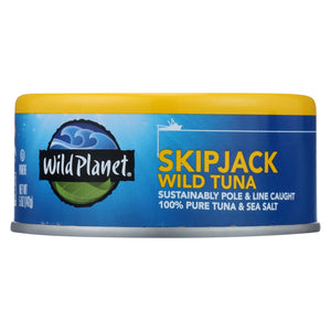 Wild Planet Wild Skipjack Light Tuna - Case Of 12 - 5 Oz.