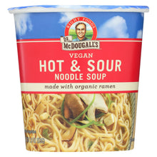 Load image into Gallery viewer, Dr. Mcdougall&#39;s Vegan Hot And Sour Noodle Soup Big Cup - Case Of 6 - 1.9 Oz.