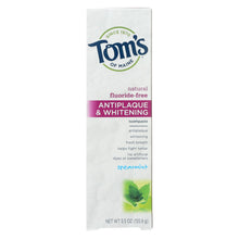 Load image into Gallery viewer, Tom&#39;s Of Maine Antiplaque And Whitening Toothpaste Spearmint - 5.5 Oz - Case Of 6