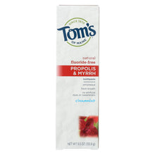 Load image into Gallery viewer, Tom&#39;s Of Maine Propolis And Myrrh Toothpaste Cinnamint - 5.5 Oz - Case Of 6