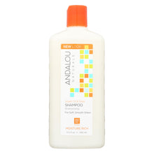 Load image into Gallery viewer, Andalou Naturals Moisture Rich Shampoo Argan And Sweet Orange - 11.5 Fl Oz