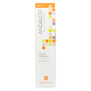 Andalou Naturals Creamy Cleanser For Combination Skin Meyer Lemon - 6 Fl Oz