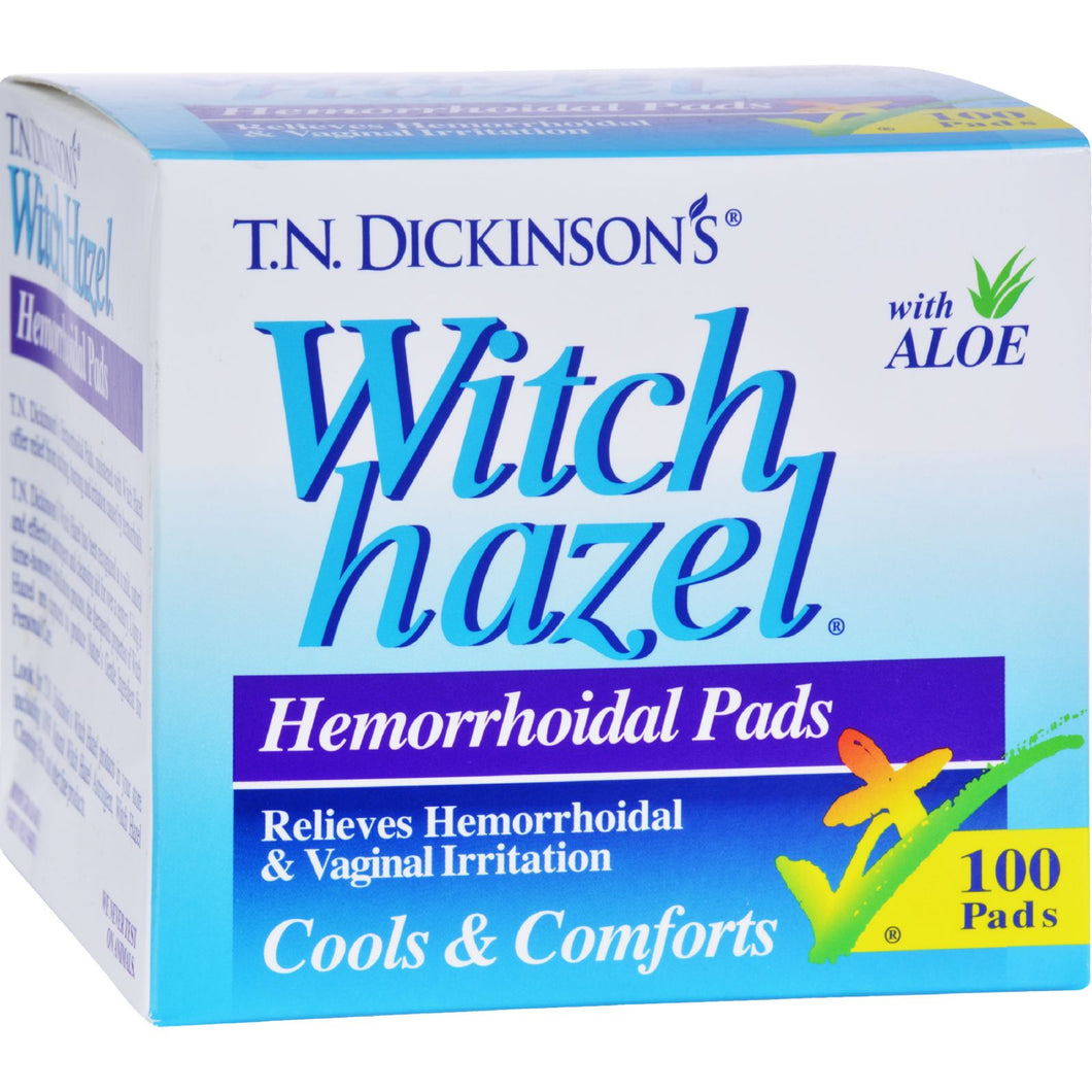 Dickinson Brands Hemorrhoidal Pads - 100 Pads