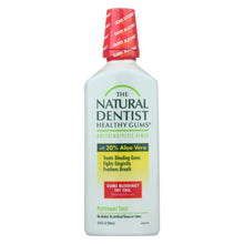 Load image into Gallery viewer, Natural Dentist Healthy Gums Antigingivitis Rinse Peppermint Twist - 16.9 Fl Oz
