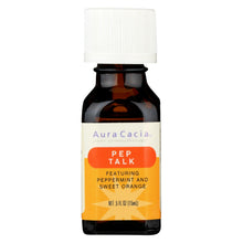 Load image into Gallery viewer, Aura Cacia - Essential Solutions Oil Pep Talk Peppermint And Sweet Orange - 0.5 Fl Oz