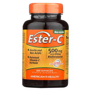 American Health - Ester-c With Citrus Bioflavonoids - 500 Mg - 120 Capsules