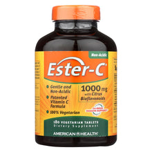 Load image into Gallery viewer, American Health - Ester-c With Citrus Bioflavonoids - 1000 Mg - 180 Vegetarian Tablets