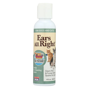 Ark Naturals Ears All Right Cleaning Lotion - 4 Fl Oz